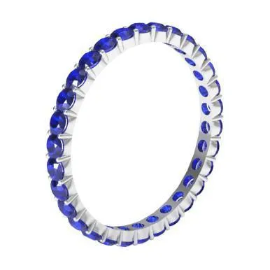 1.00 cttw Sapphire Eternity Ring