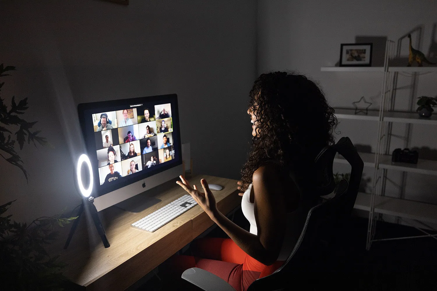 6.2"/16cm Portable Desktop Ring Light Kit - 'Julie'