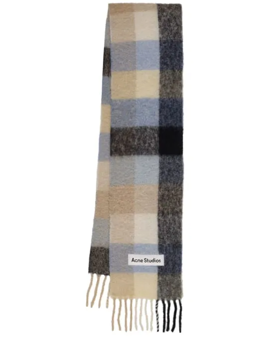 Acne Studios   Wool alpaca &amp; mohair scarf 