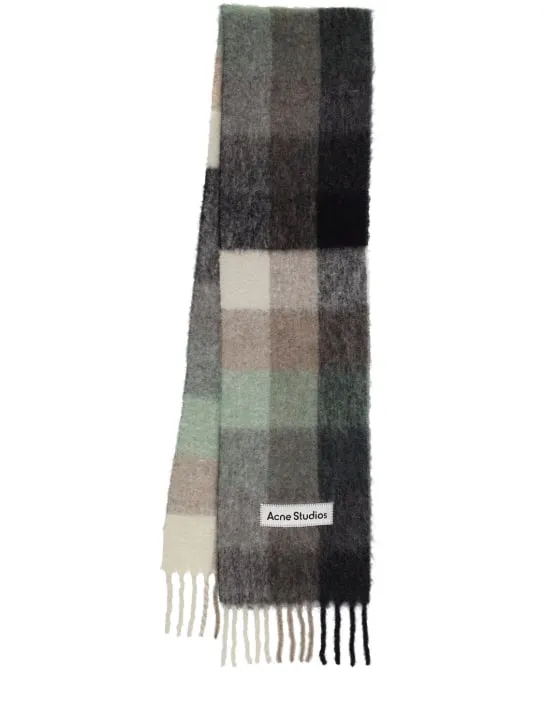 Acne Studios   Wool alpaca &amp; mohair scarf 