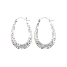 Acotis Silver 925 Creole Earrings G5893