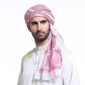 ArabArabic Scarf for Men Saudi Arabia ArabScarf Style Arabbandana for Men