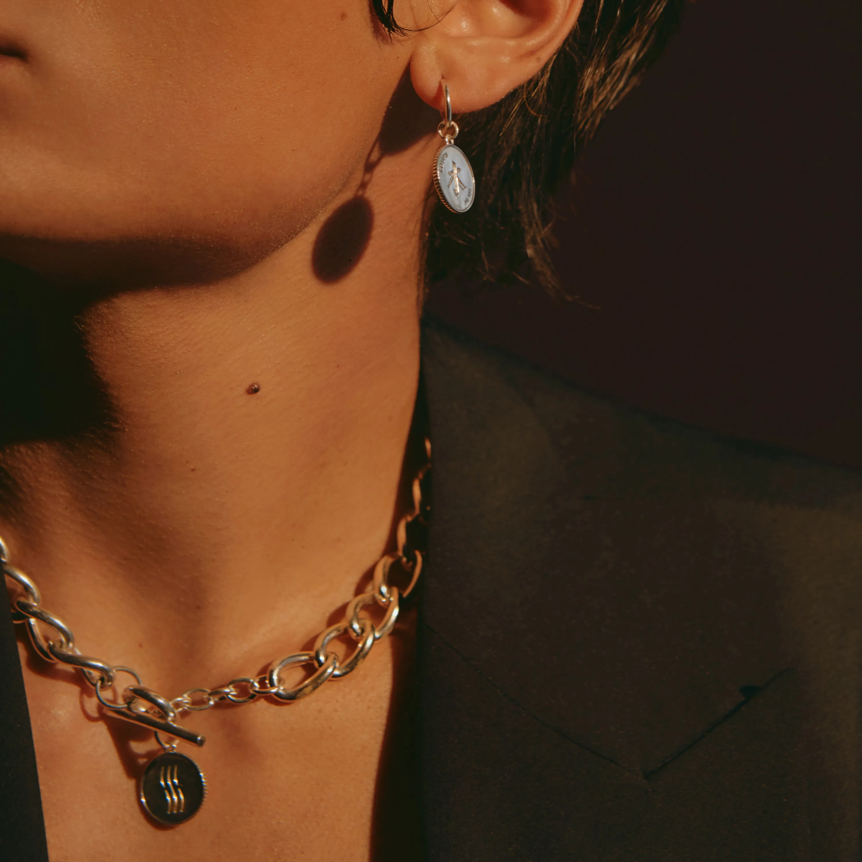 BH x LP Be Water Coin Necklace