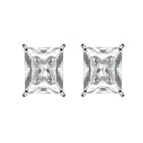 Brenda Radiant CZ Stud Earrings – 10mm | 4ct