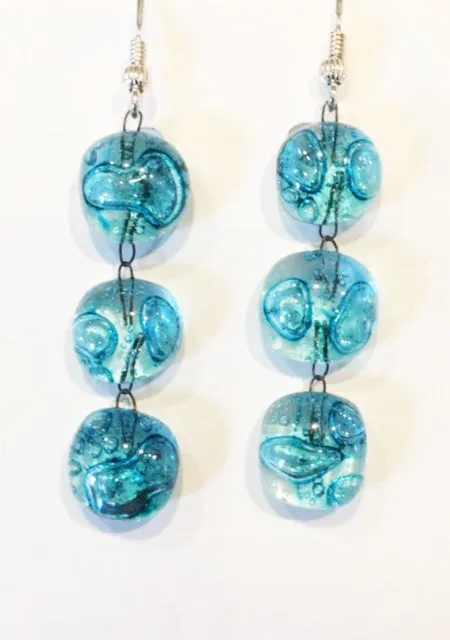 Bubble Drop Earring (Turquoise)