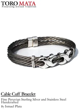 Cable Cuff Bracelet