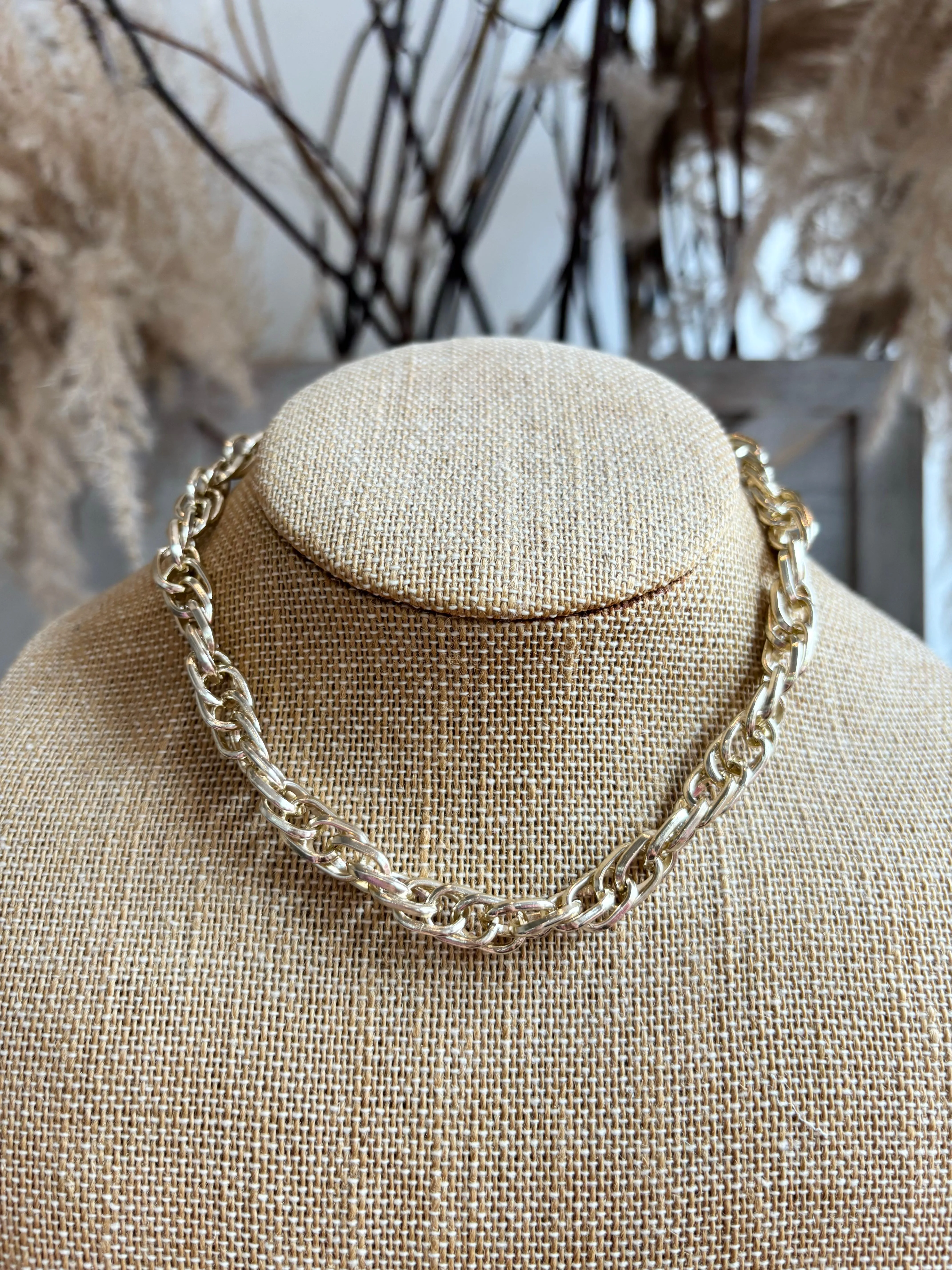 Chain Choker Necklace