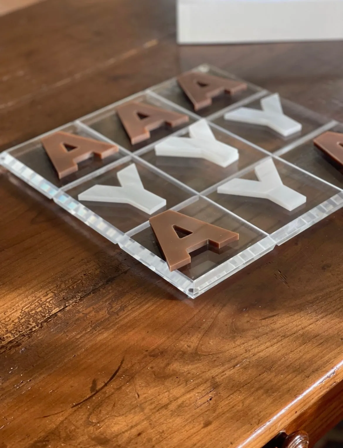 Custom Acrylic Tic Tac Toe Game