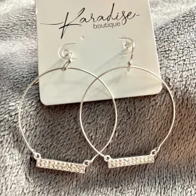 Dream Jewel Hoop Earrings