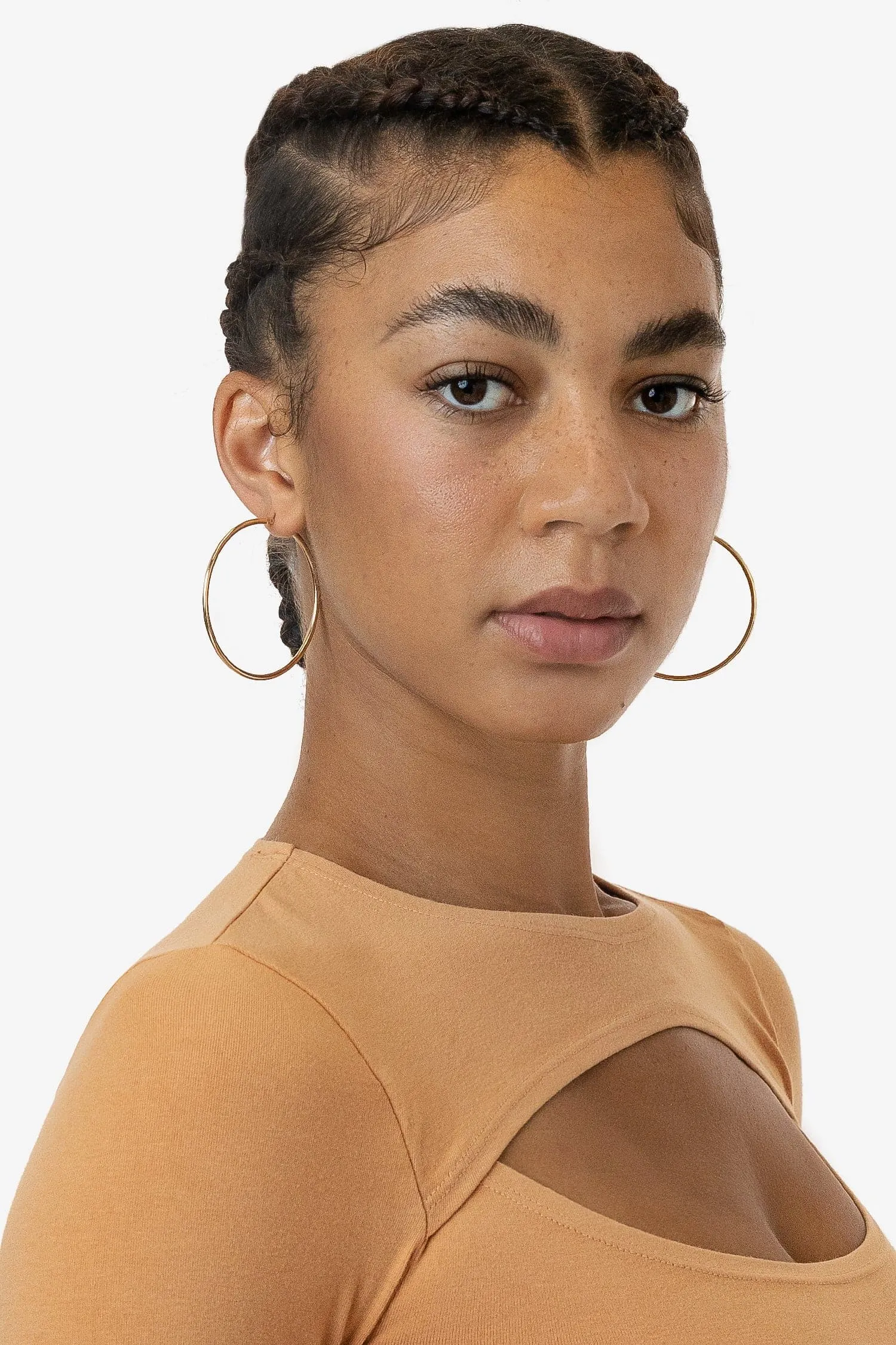 EARHOOP02 - Timeless Large Hoop Earrings