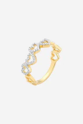 Ella Stein Spread Love Stackable Ring Gold