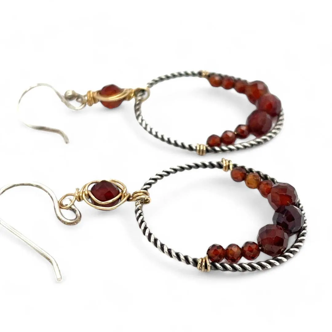 Ember Hoop Earrings