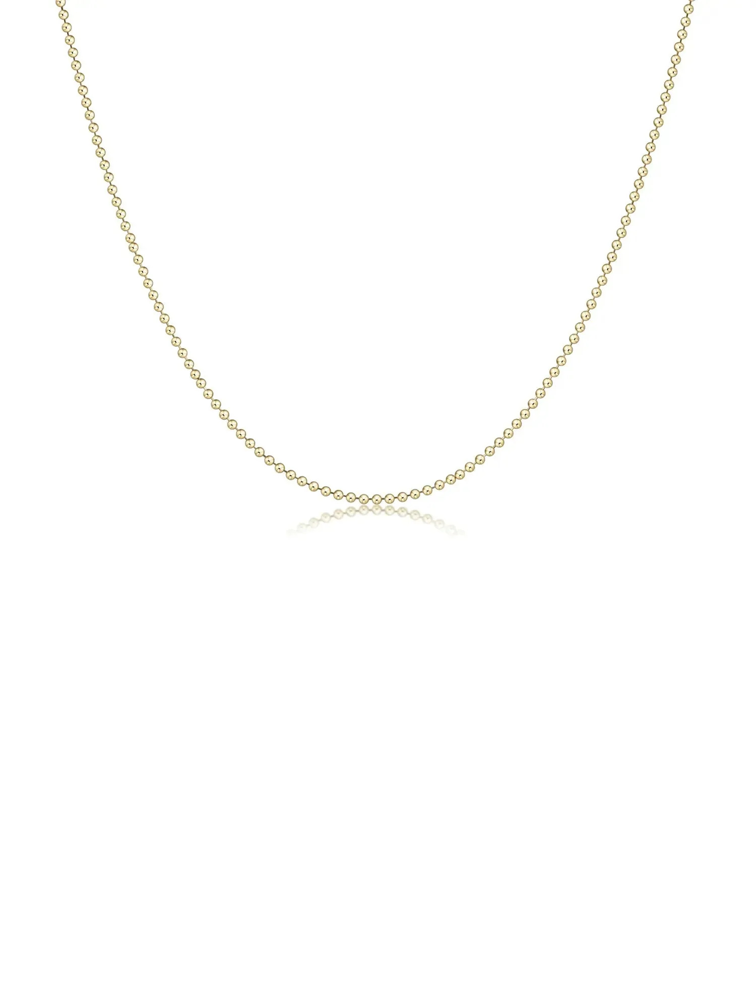 enewton Classic Beaded Chain Gold Bead Choker