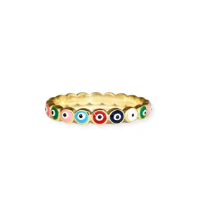 Evil Eye Multi Ring