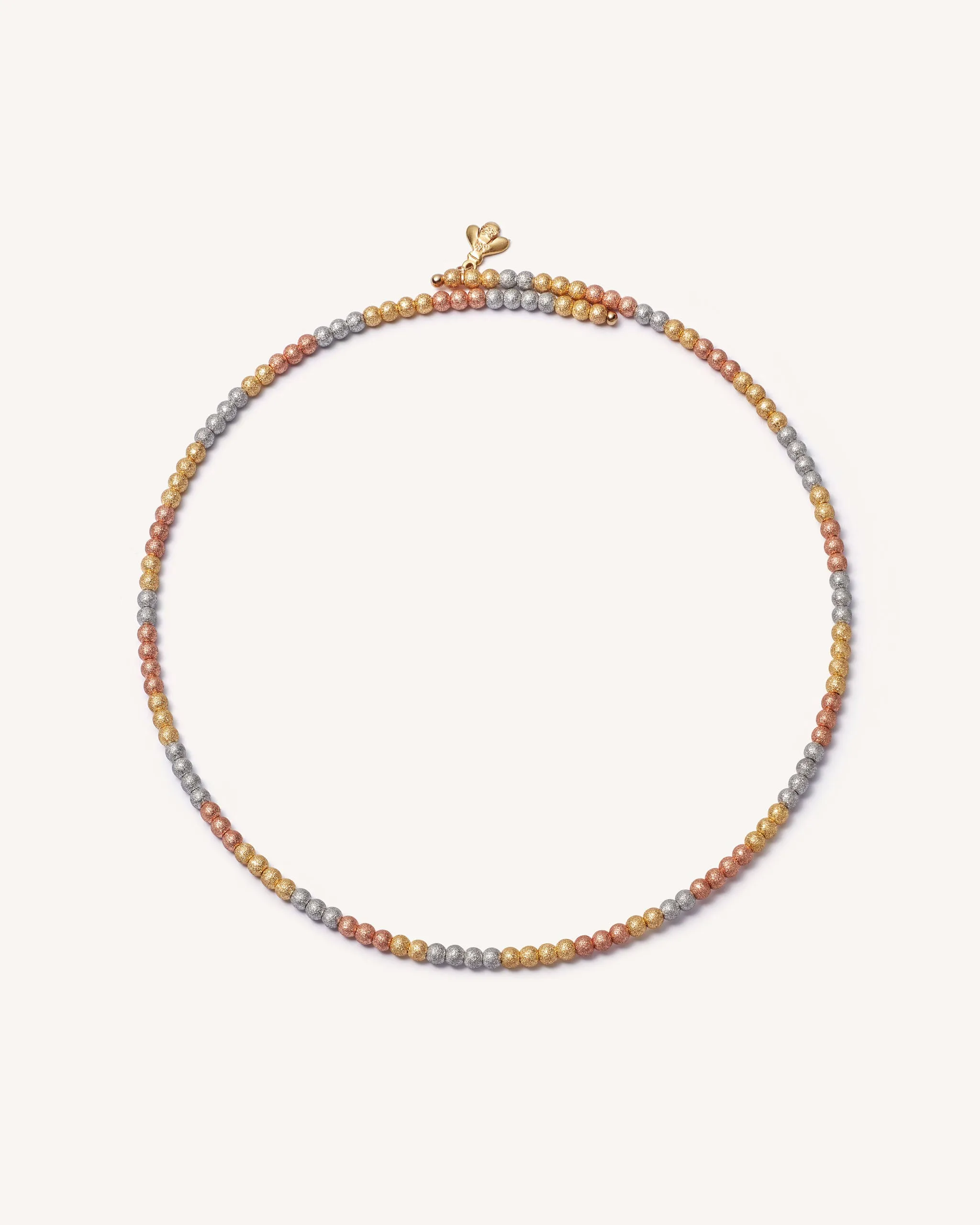 Florentine Finish Open Beaded Choker