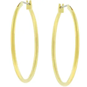 Glem Medium Gold Hoop Earrings | 38mm