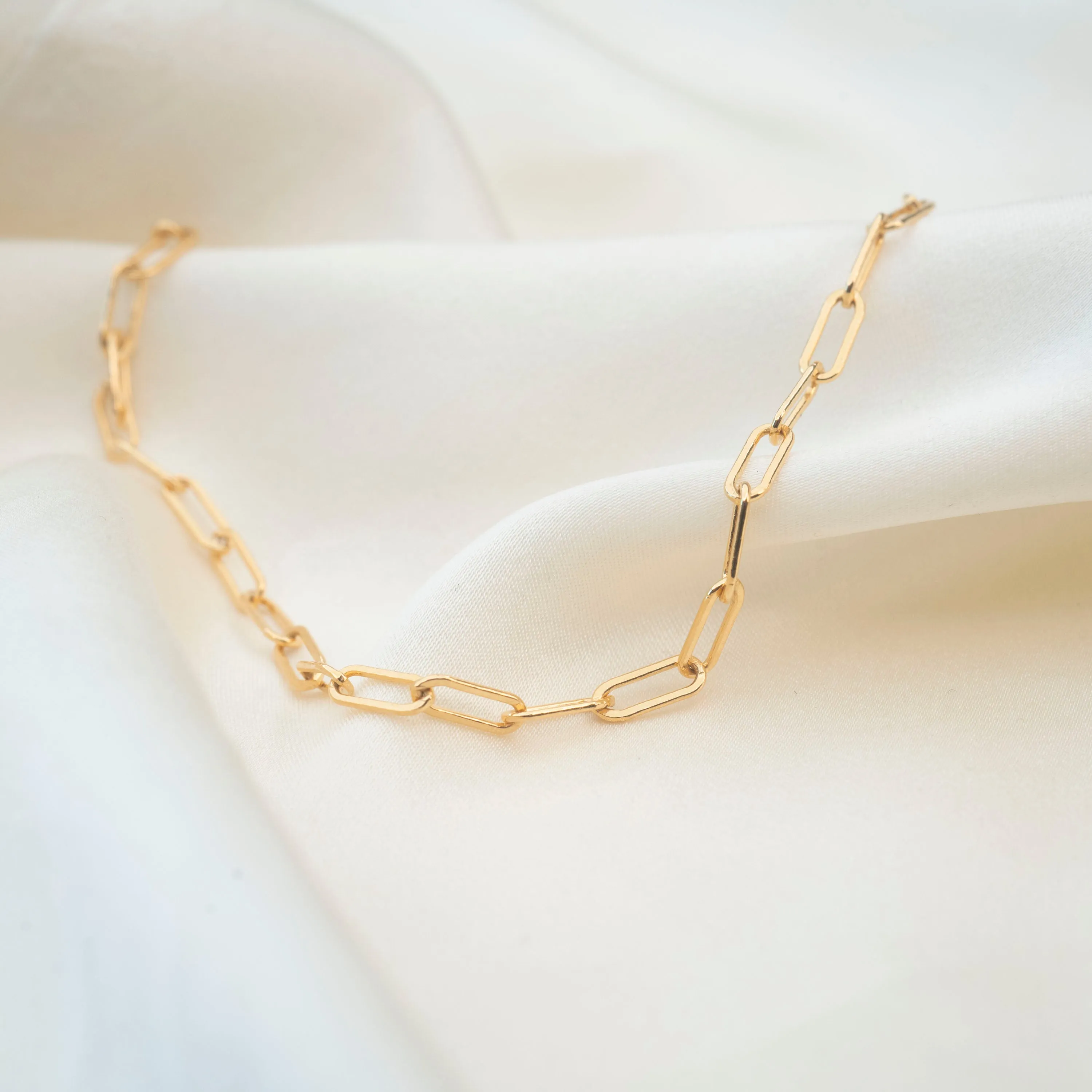 Gold Filled Rectangle Anklet