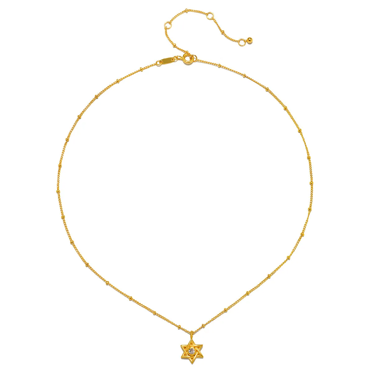 Guiding Faith Star of David Necklace