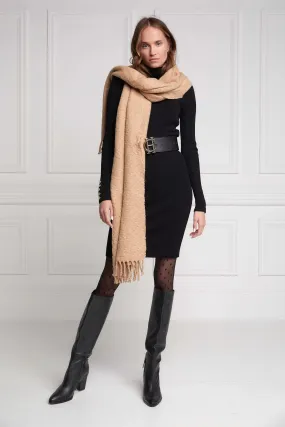 Holland Cooper Chelsea Scarf in Camel