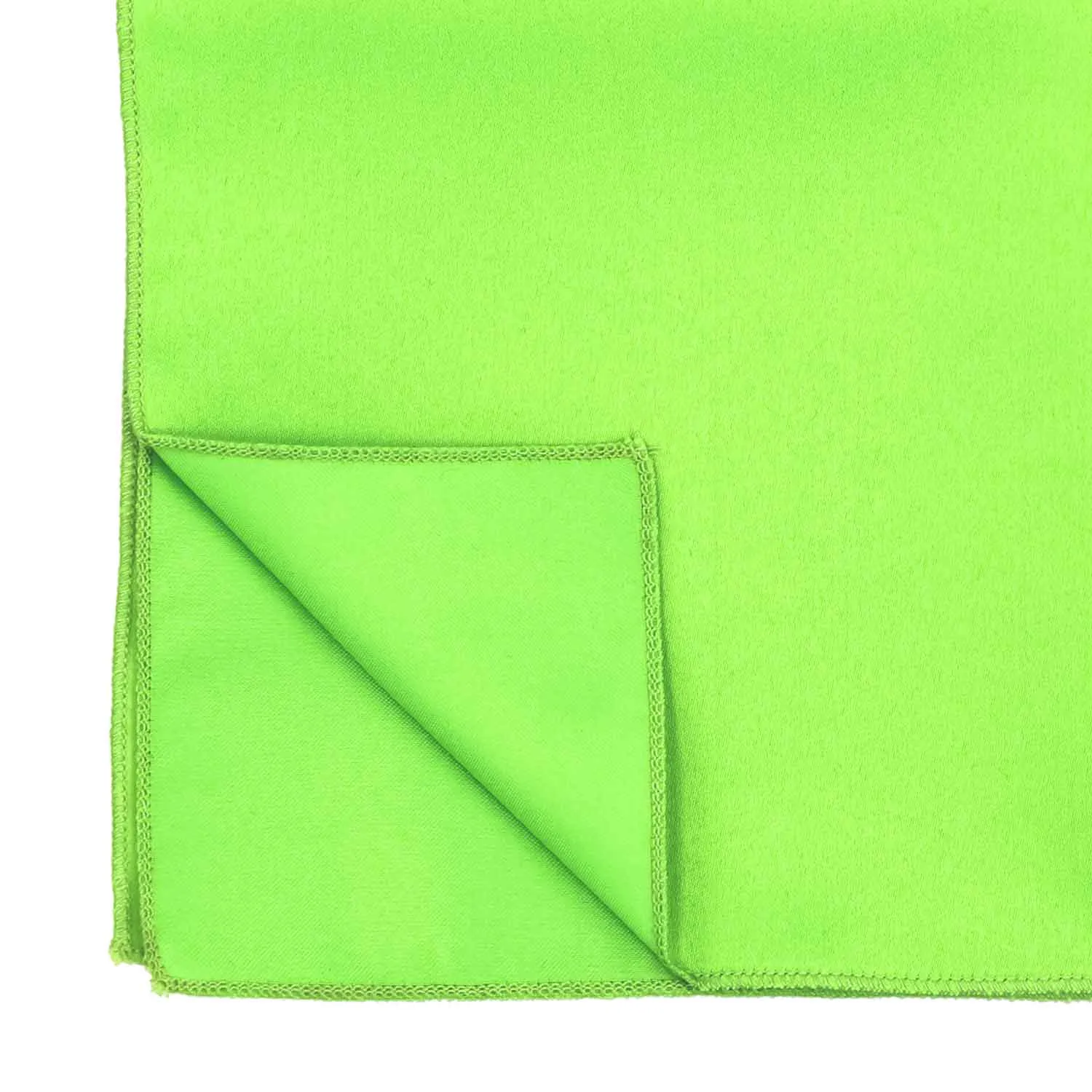 Hot Lime Green Solid Color Scarf