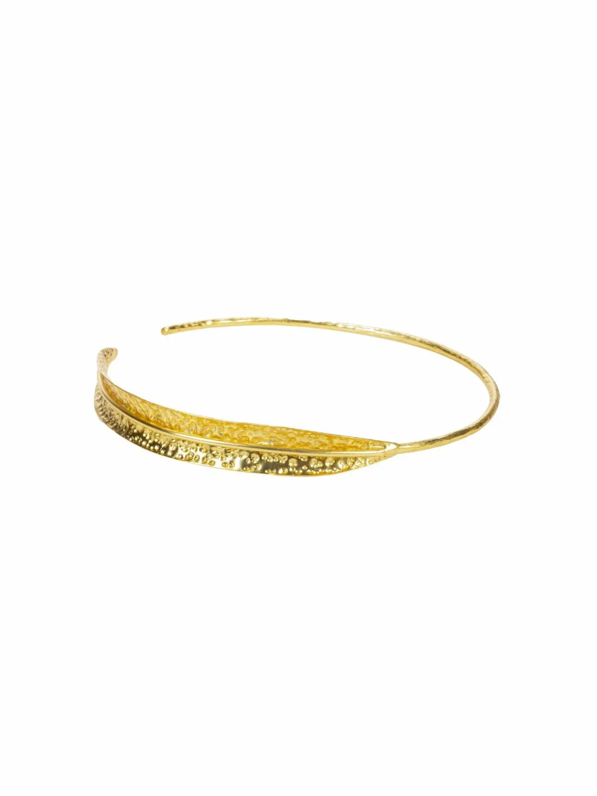 Ira Brass Choker Gold