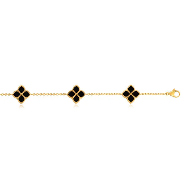 Joory / Choker Necklace Black Gold