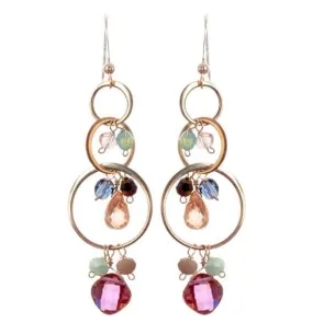 Joy Three Tier Earrings