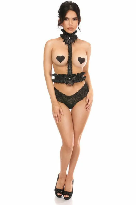 Kitten Collection Pinstripe Single Strap Body Harness