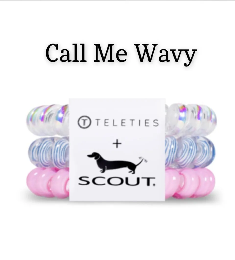 Large Teleties - 3 Pack *Various Styles*