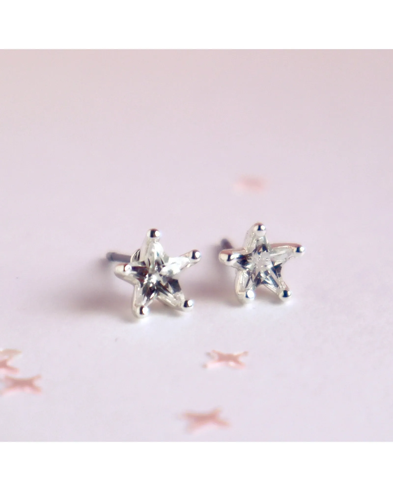 Lauren Hinkley Crystal Shining Star Earrings