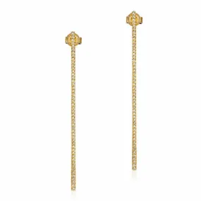 Long Bar Post Earrings