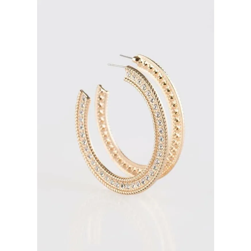 Mama-Mia Hoops - Silver / Gold