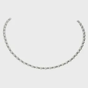 May FWP & Ball Bead Choker | Sterling Silver