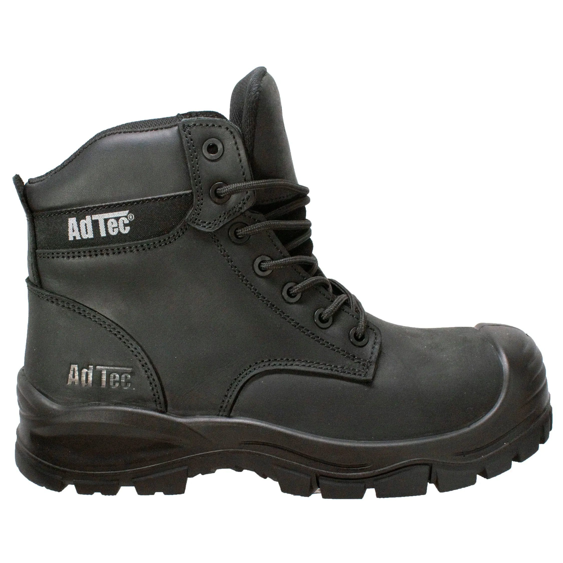 Men 6" Black Waterproof Composite Toe Work Boot - 9900-BK