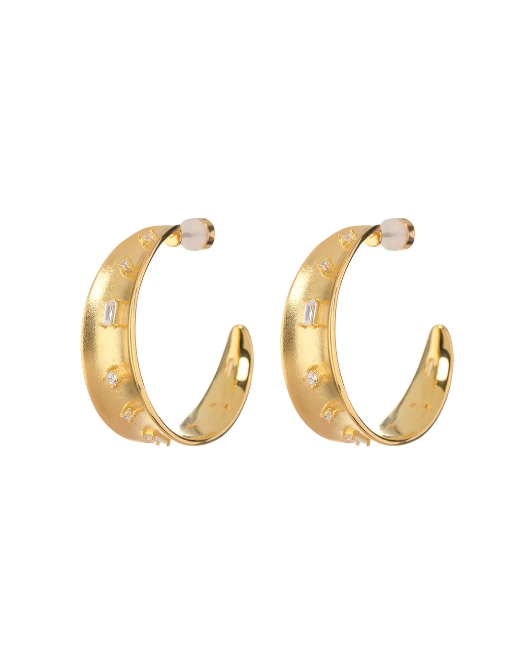 Mixte Statement Hoops- Gold