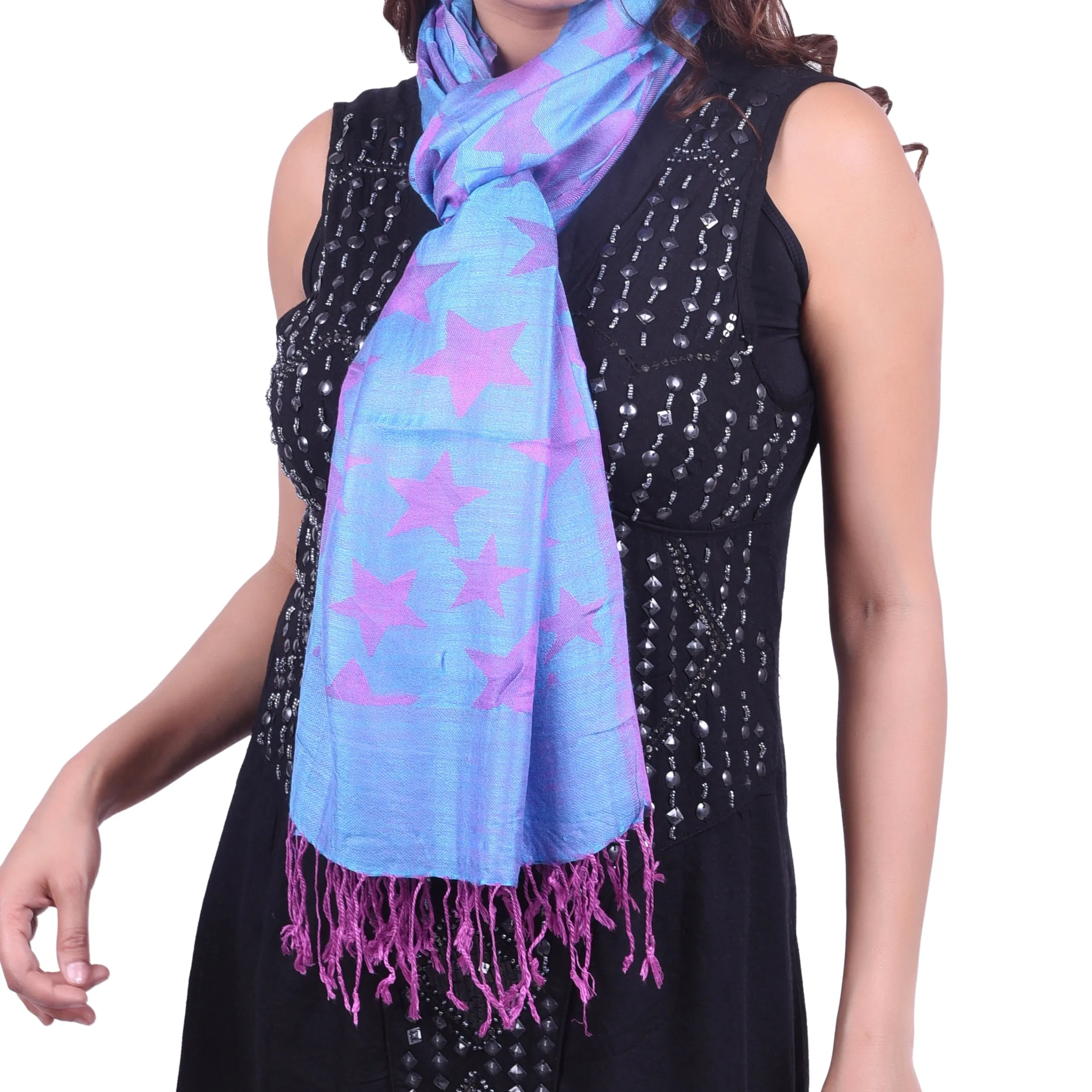 Natalia Reversible Modal Scarf - Wholesale