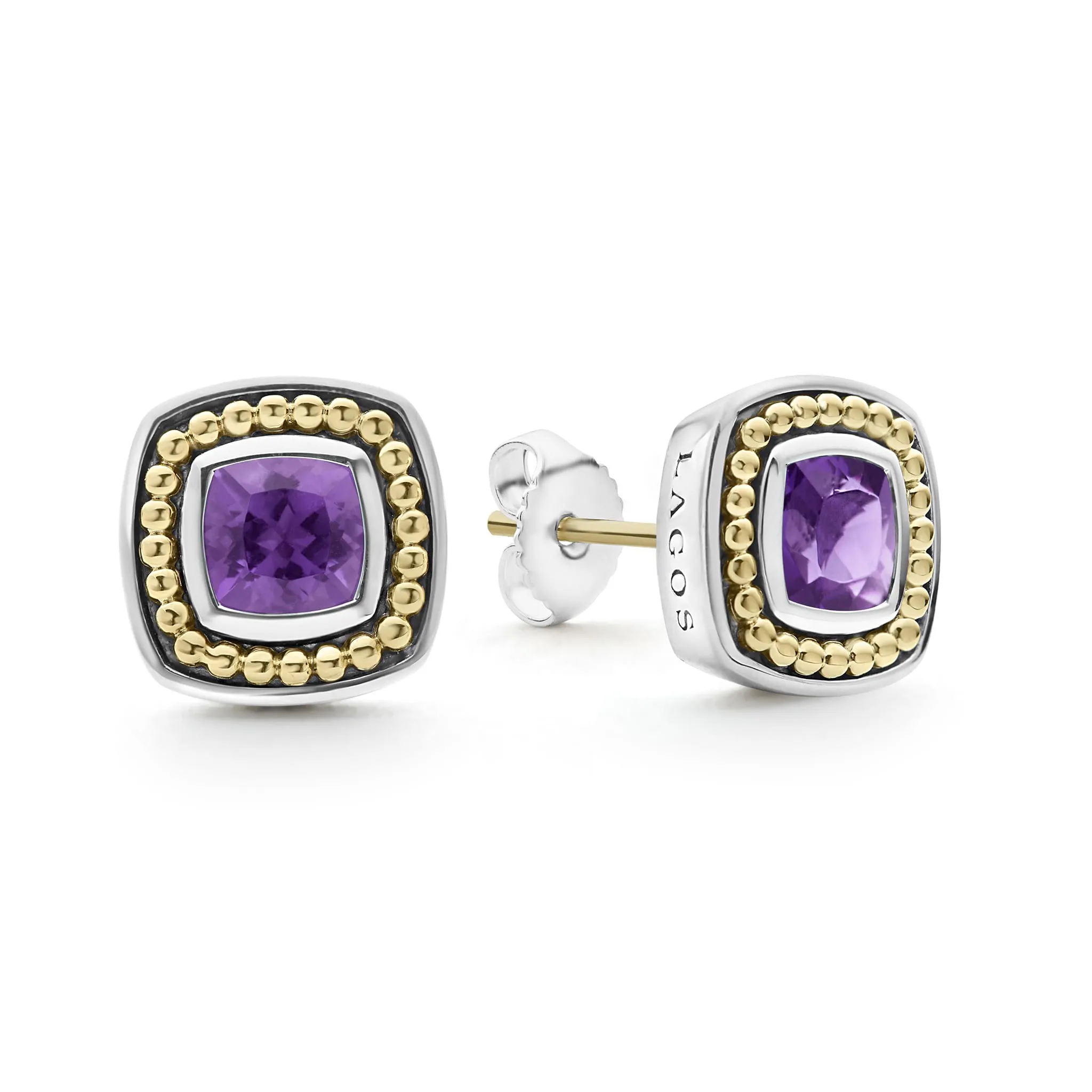 Rittenhouse Amethyst Stud Earrings