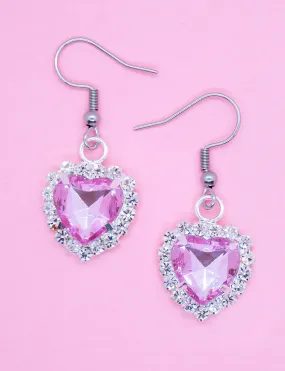 SACRED HEART GEM EARRINGS