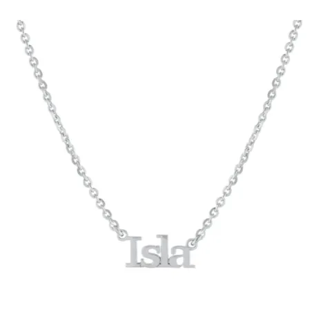 Saranda Lowercase Custom Name Necklace