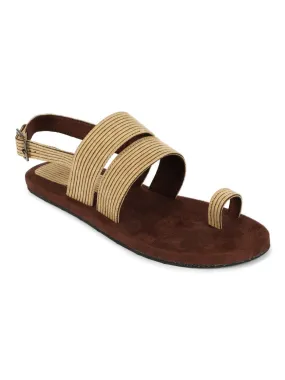 Sef Toe-Ring Corduroy Sandals Men