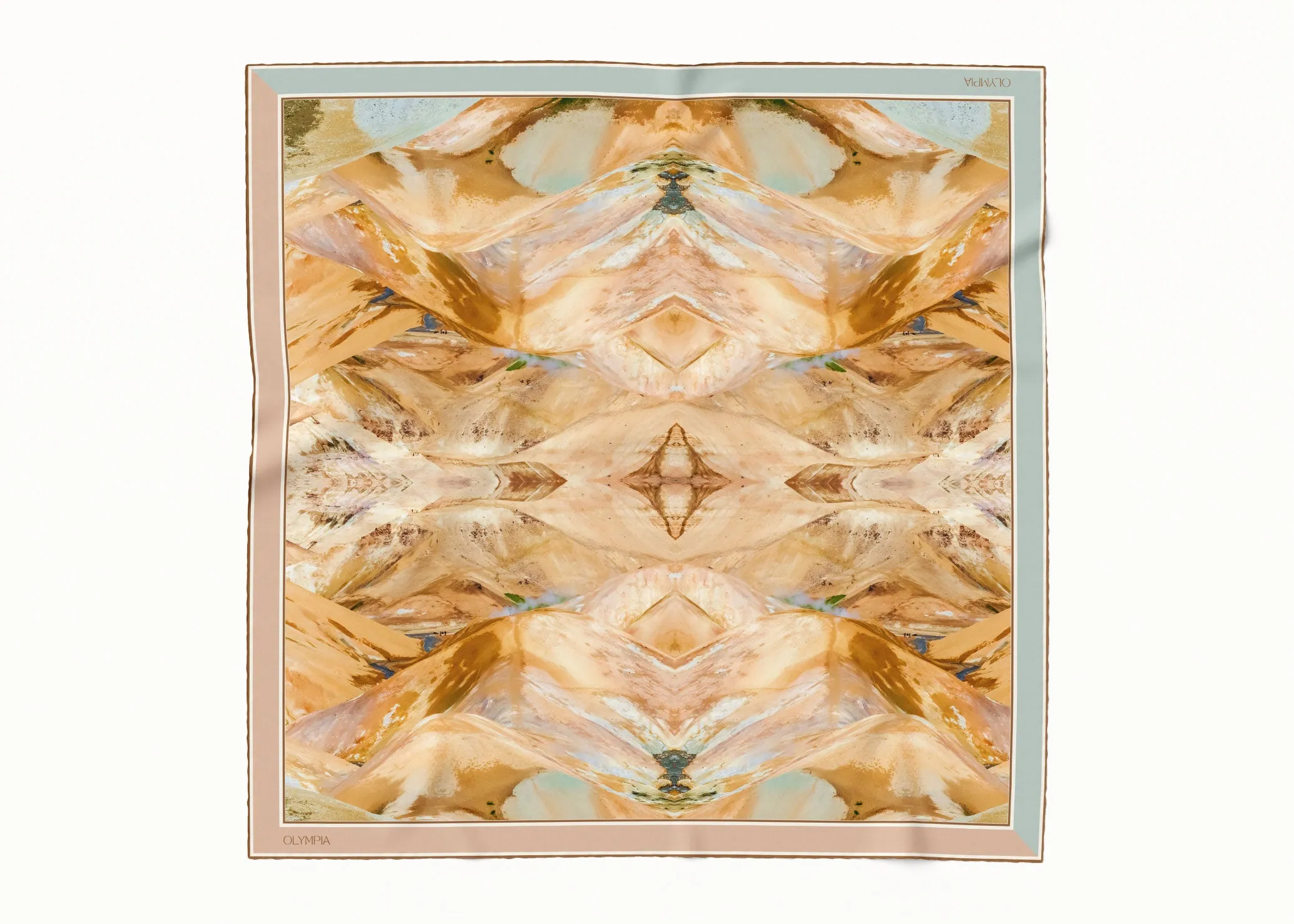 Sienna Limited Edition Silk Scarf - 89x89cm | S/S 2024-25 Collection (NZ)