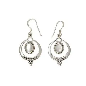 Silver & Pearl Earrings