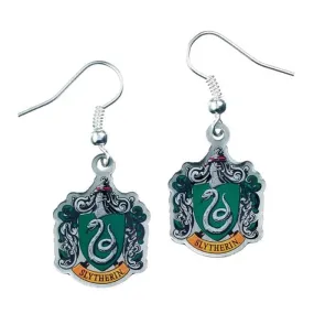 Slytherin Crest Drop Earrings