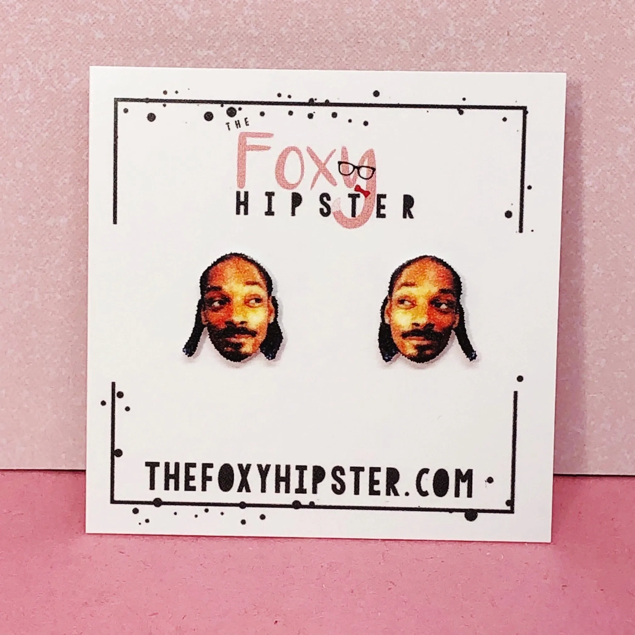 Snoop Dogg Stud Earrings