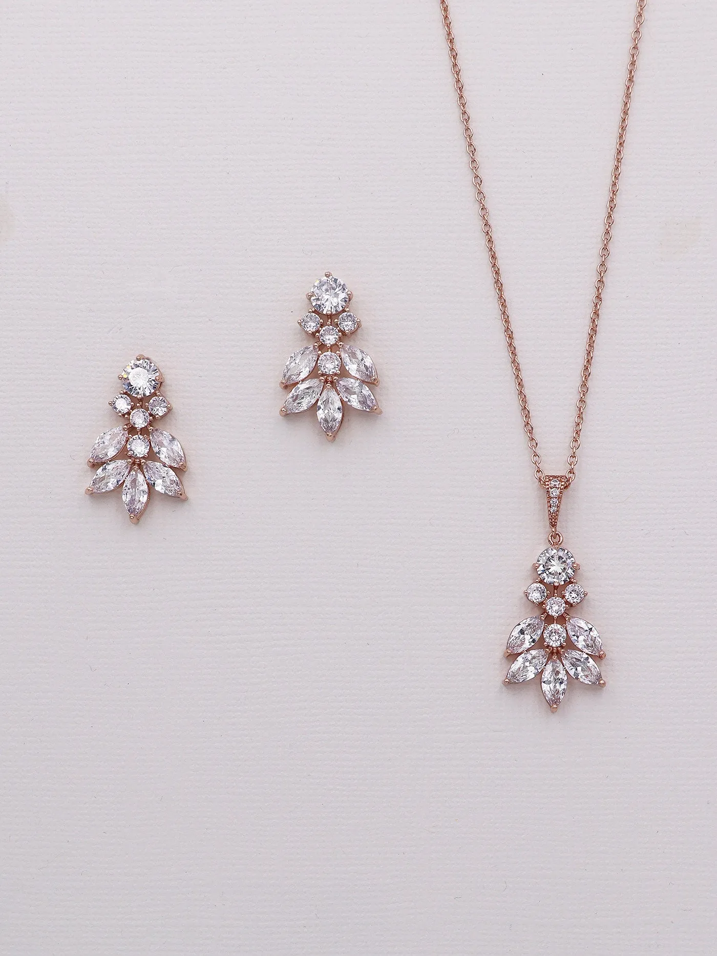 Stacey CZ Jewelry Set