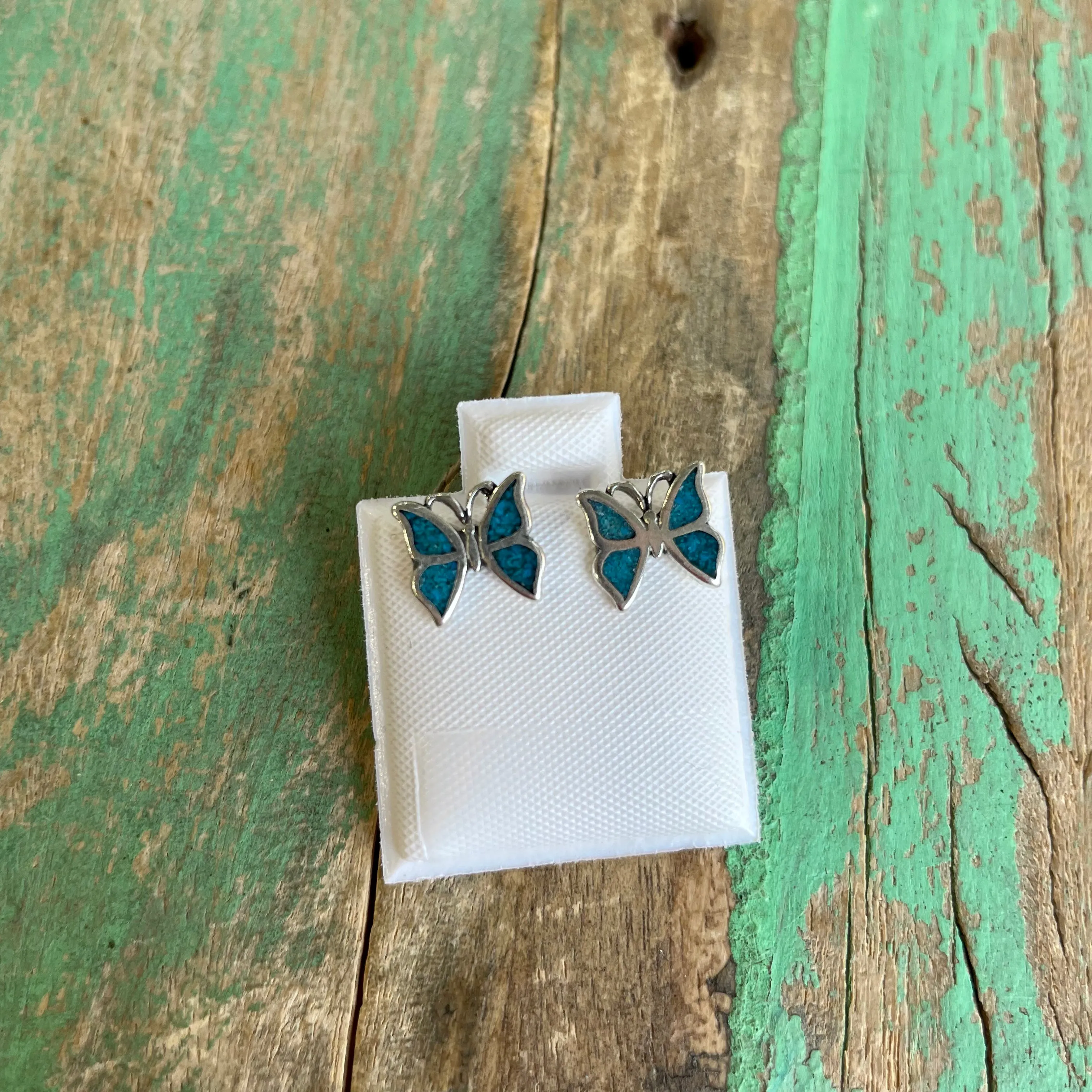 Sterling Silver Butterfly Earrings