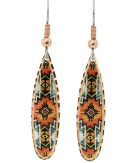 Teardrop Native American Earrings