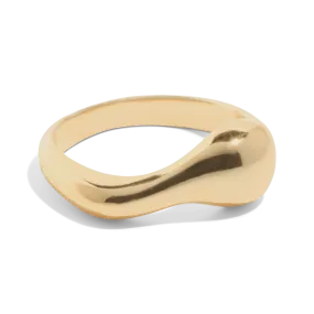 THE JUNE RING - Solid 14k gold