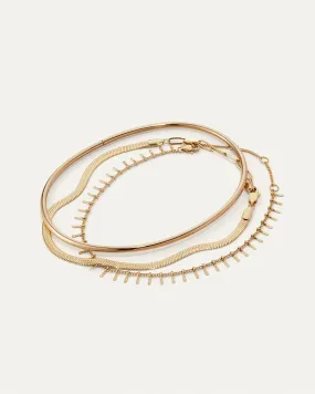 The Modern Anklet Stack