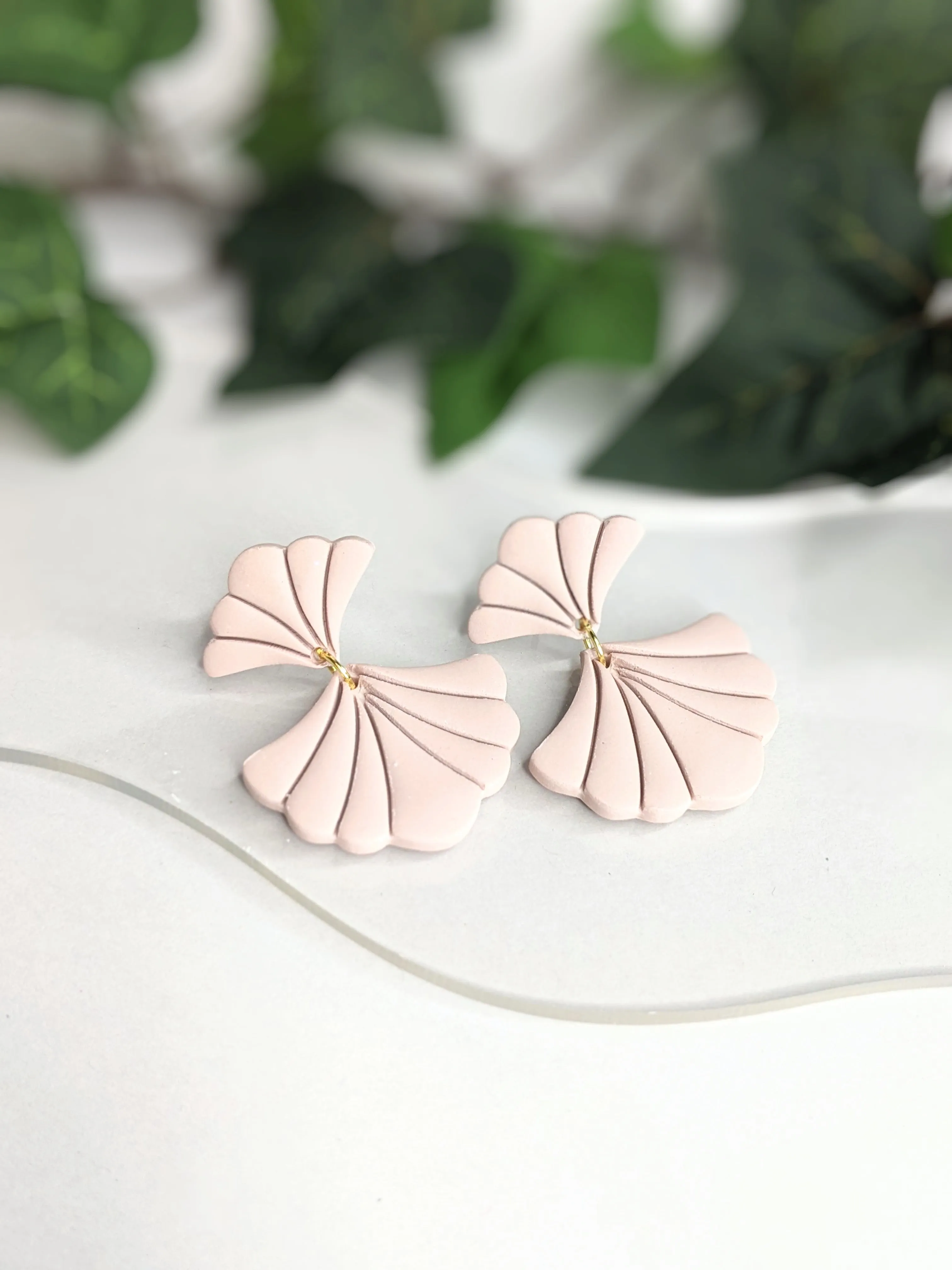 The Palm | Dangle Earrings | Earrings | Pendant Earrings | Polymer Clay Earrings | Gift to Her